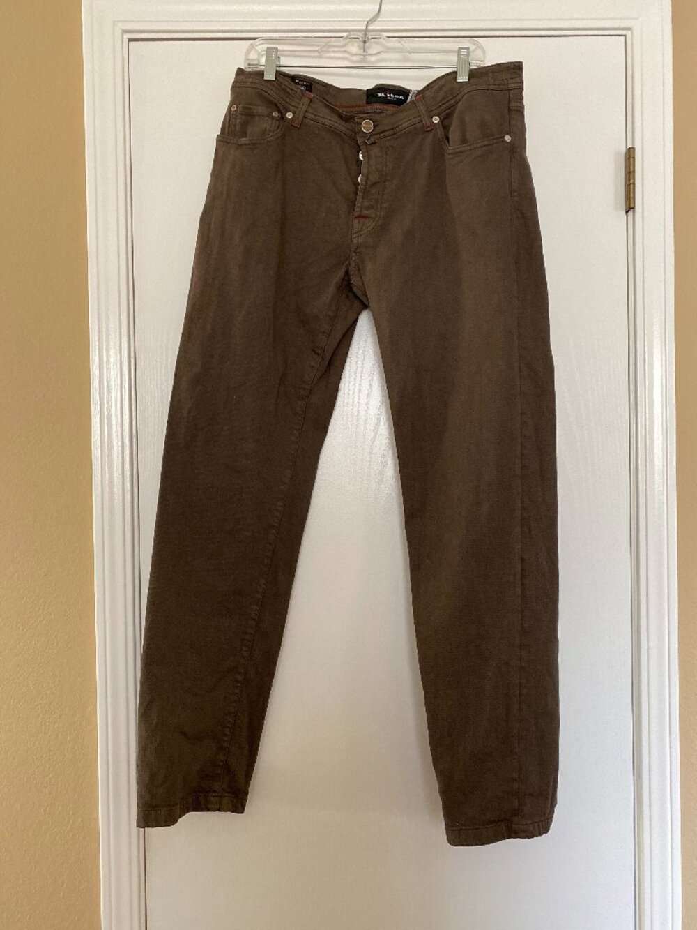 kiton slim fit jeans